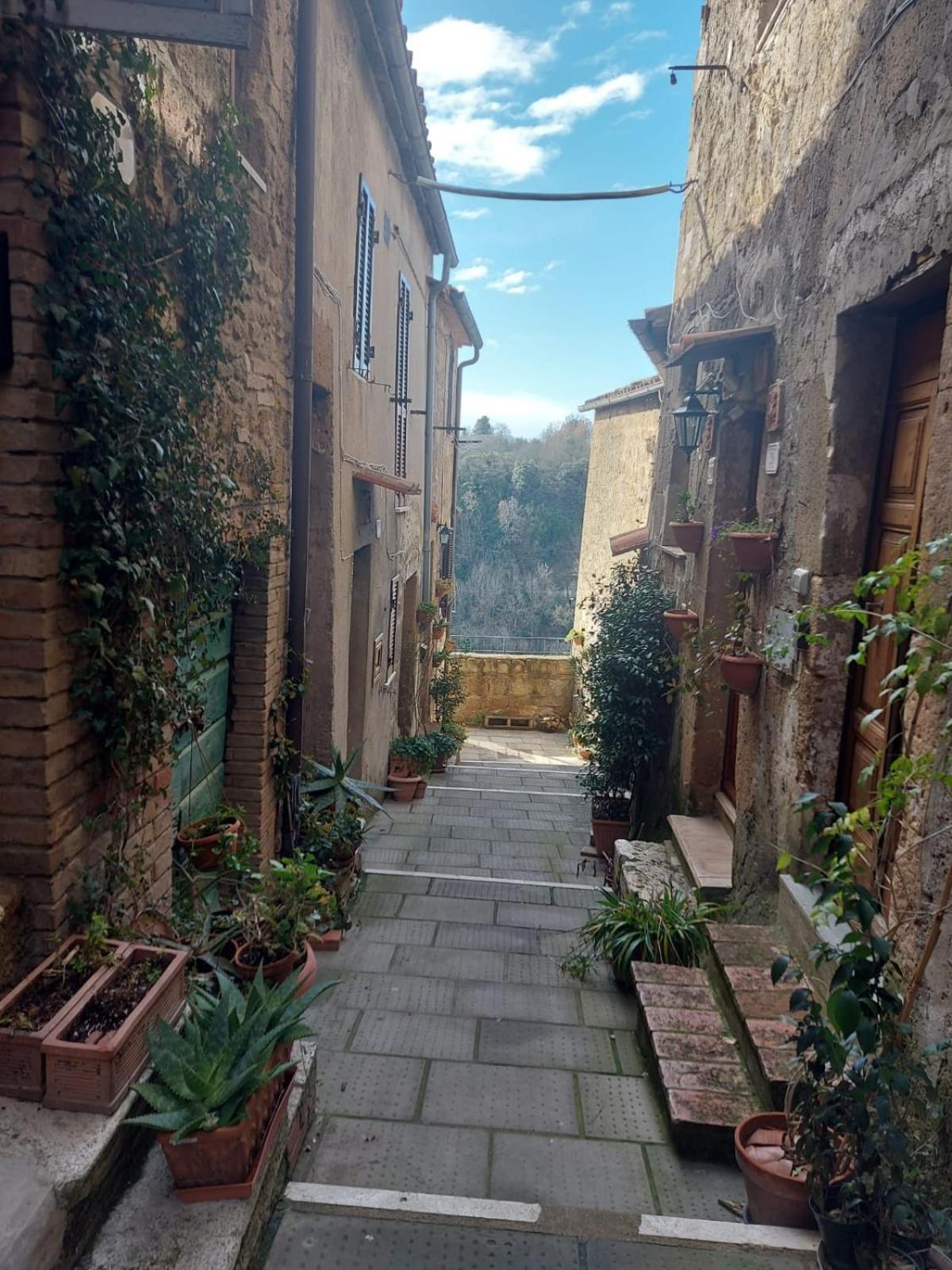 La Casa Romantica Nel Ghetto Pitigliano Exterior photo